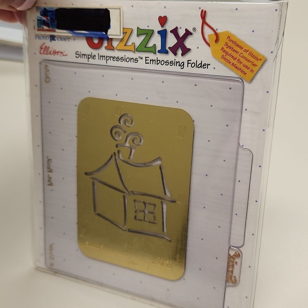 Sizzix Embossing Folder House 38-9642 - Picture 2 of 3